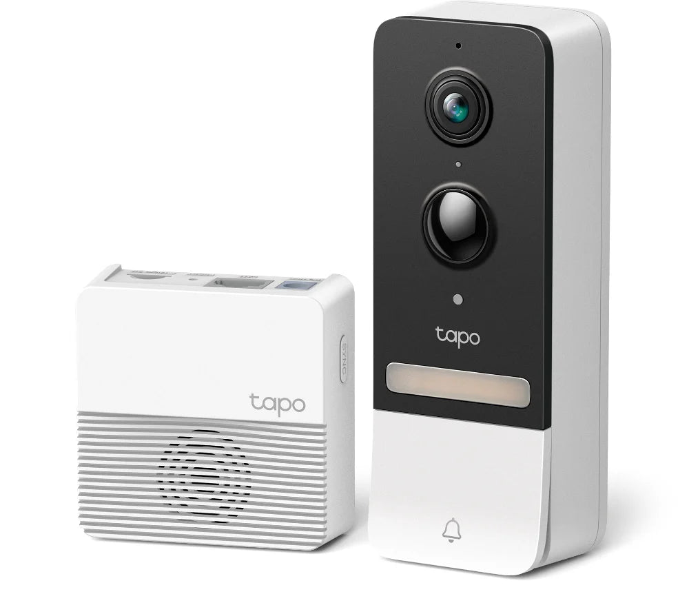 TP-Link Tapo D230S1 Smart Video Doorbell Camera Kit TP-Link Tapo D230S1 Smart Video Doorbell Camera Kit