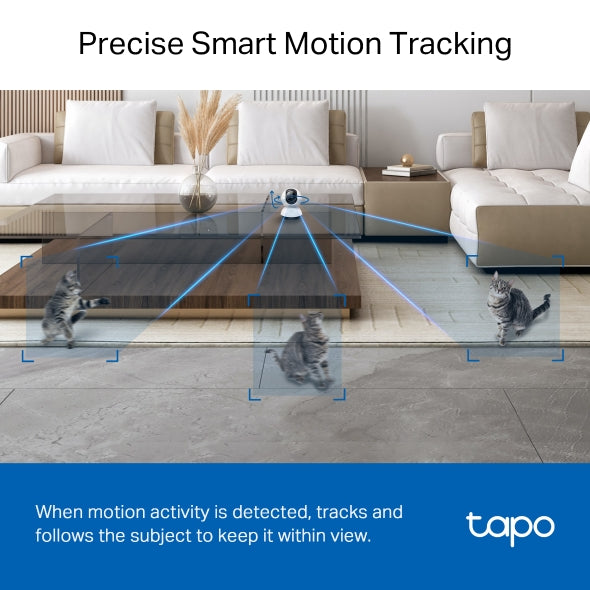 TP-Link Tapo TC72 Pan/Tilt AI Home Security Wi-Fi Camera TP-Link Tapo TC72 Pan/Tilt AI Home Security Wi-Fi Camera