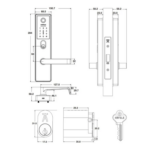 digital keypad door lock digital keypad door lock