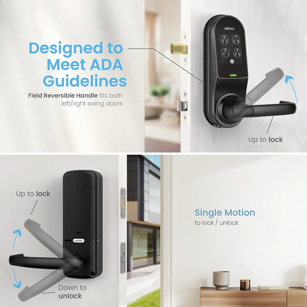 Lockly Guard Duo UL Fire-Rated Interconnected Smart Lock Lockly Guard Duo UL Fire-Rated Interconnected Smart Lock