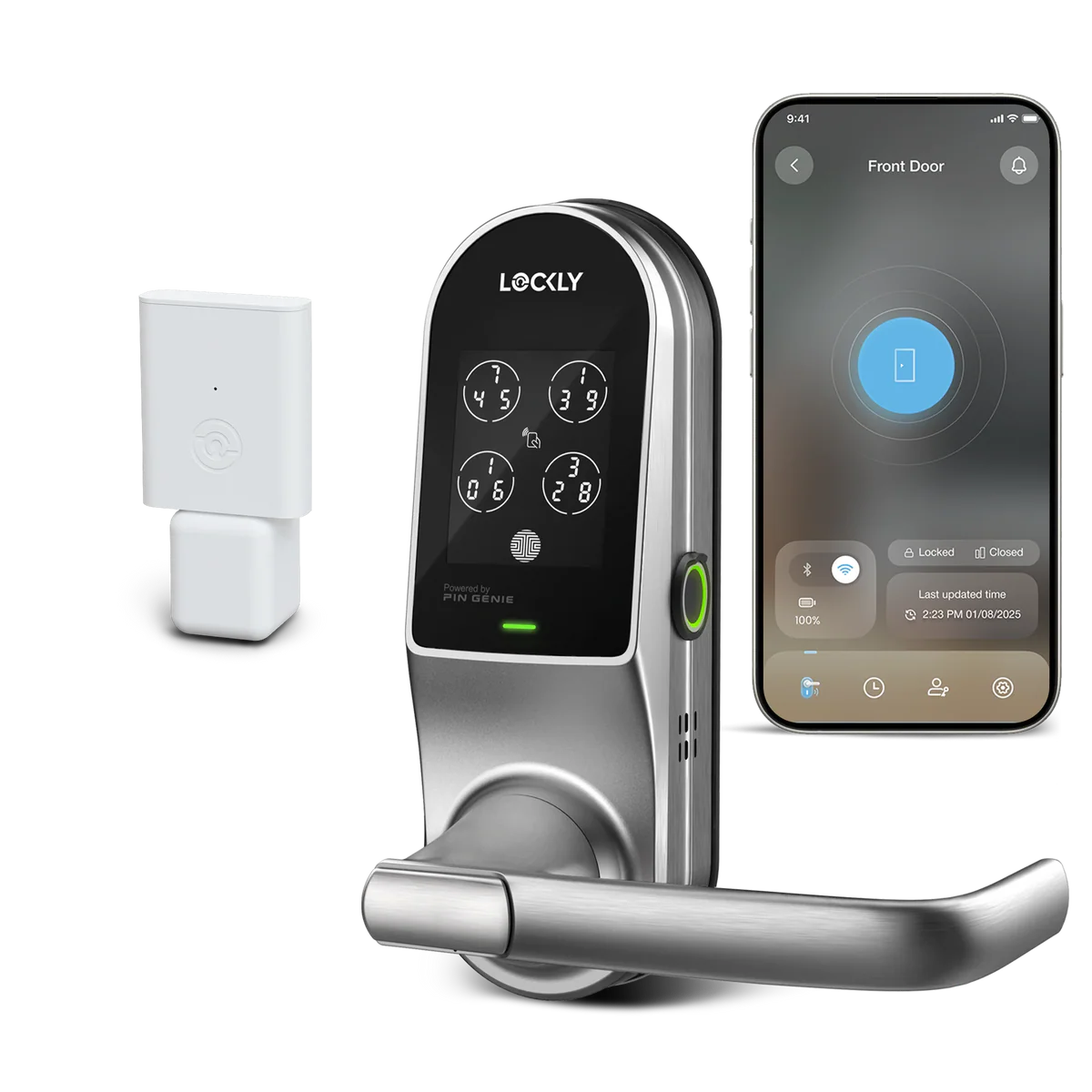Lockly Guard Duo UL Fire-Rated Interconnected Smart Lock Lockly Guard Duo UL Fire-Rated Interconnected Smart Lock
