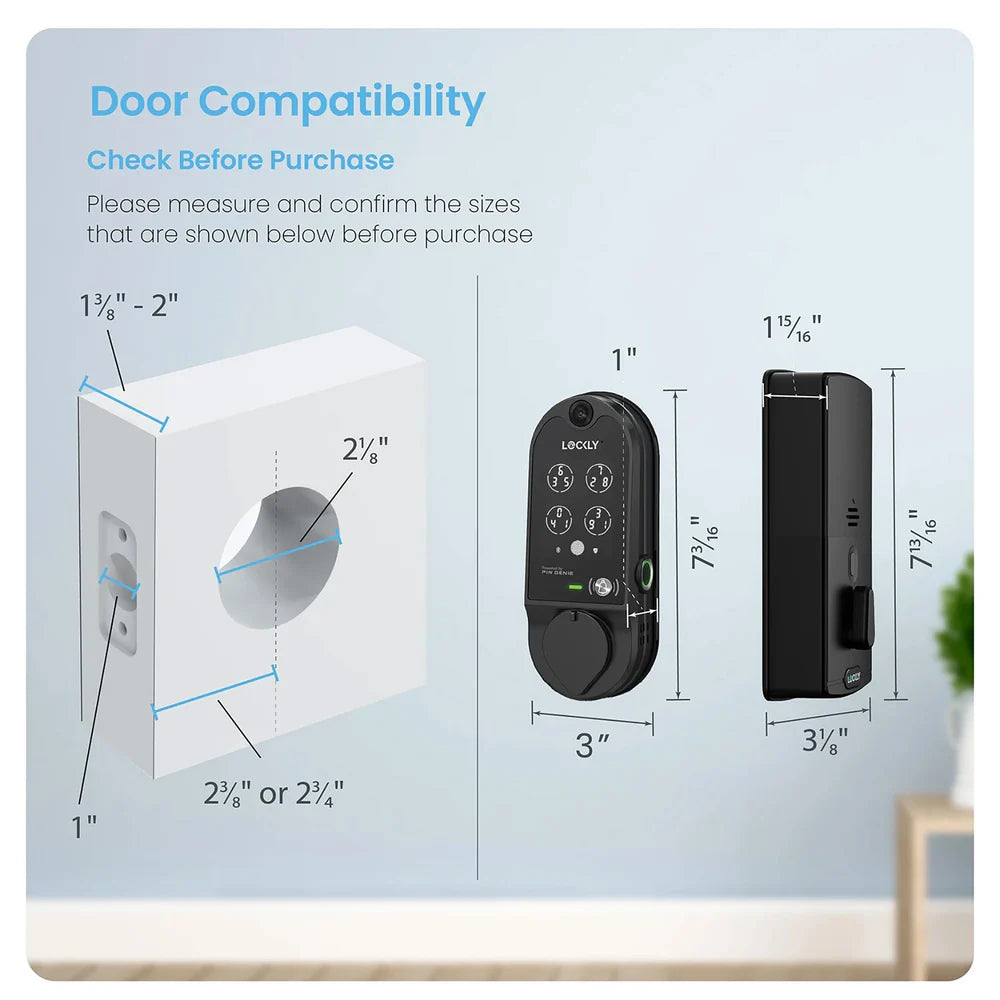 Lockly Vision™ Smart Lock Lockly Vision™ Smart Lock
