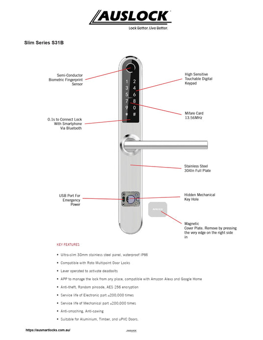 slim smart lock slim smart lock