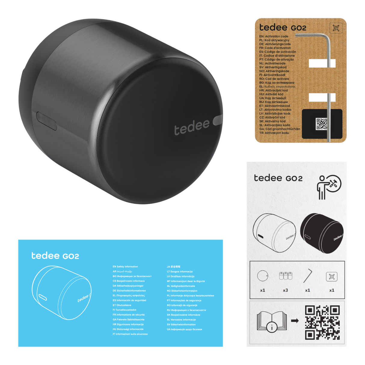 Tedee GO2 ALM Smart Lock Tedee GO2 ALM Smart Lock