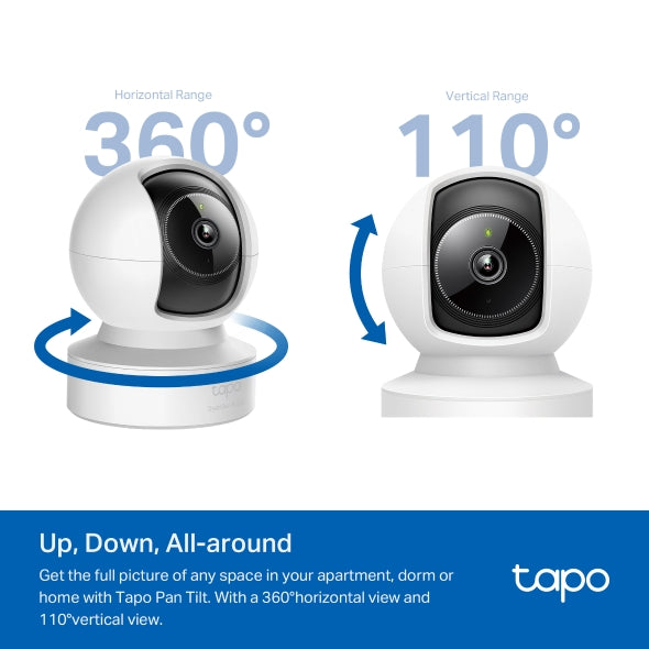 TP-Link Tapo C222 Pan/Tilt AI Home Security Wi-Fi Camera TP-Link Tapo C222 Pan/Tilt AI Home Security Wi-Fi Camera