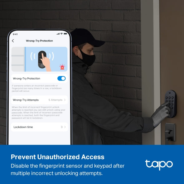 TP-Link Tapo DL105 Smart Wi-Fi Deadbolt TP-Link Tapo DL105 Smart Wi-Fi Deadbolt