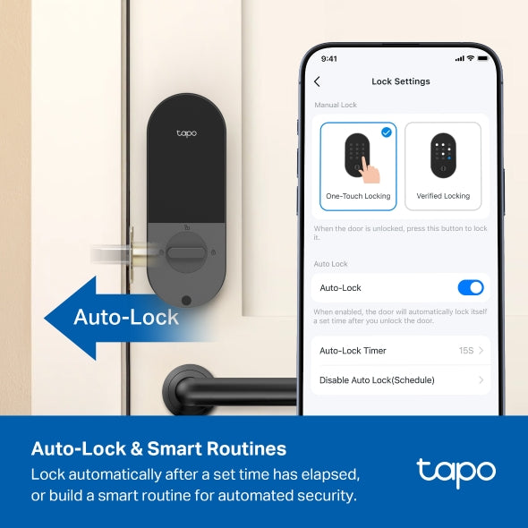 TP-Link Tapo DL105 Smart Wi-Fi Deadbolt TP-Link Tapo DL105 Smart Wi-Fi Deadbolt