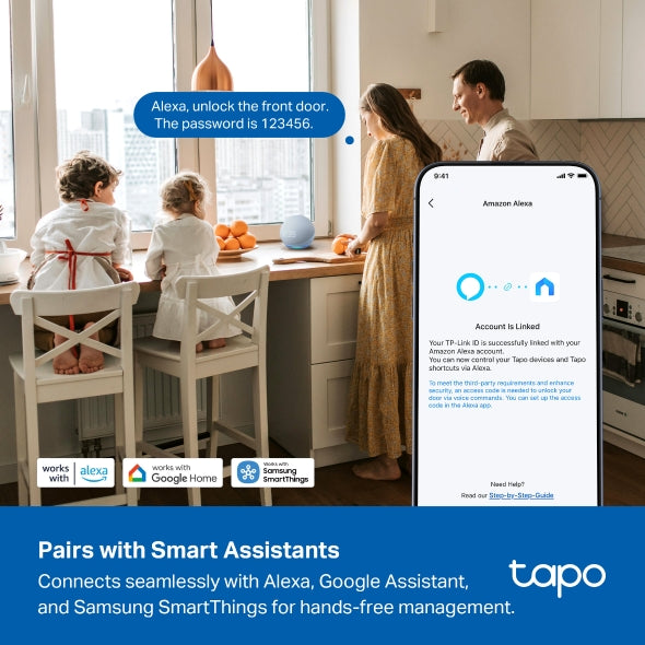 TP-Link Tapo DL105 Smart Wi-Fi Deadbolt TP-Link Tapo DL105 Smart Wi-Fi Deadbolt