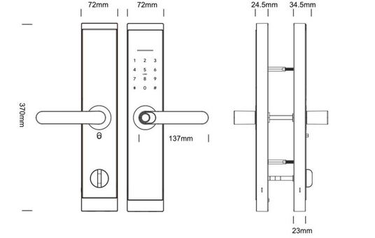 smart door handle smart door handle