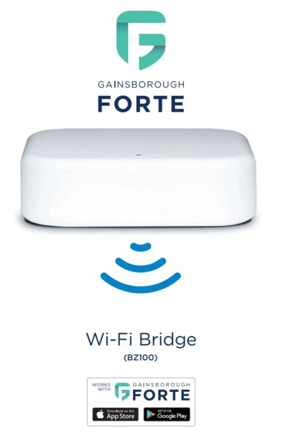 Gainsborough Forte Wi-Fi Bridge – White Gainsborough Forte Wi-Fi Bridge – White