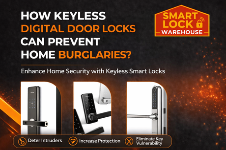 How Keyless Digital Door Locks Can Prevent Home Burglaries?