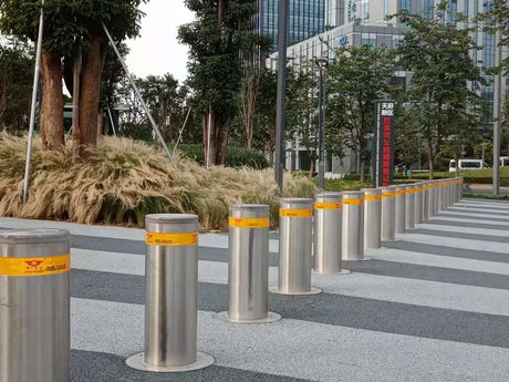 Automatic Security Bollards