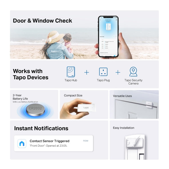 TP-Link Tapo T110 Smart Door/Window Sensor