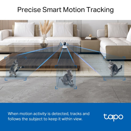 TP-Link Tapo TC72 Pan/Tilt AI Home Security Wi-Fi Camera