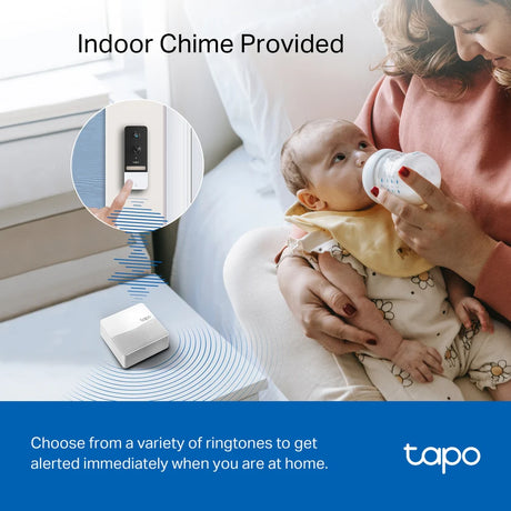 TP-Link Tapo D230S1 Smart Video Doorbell Camera Kit