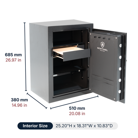 Sentinel Defender Series 2D Digital Safe (Online Only)