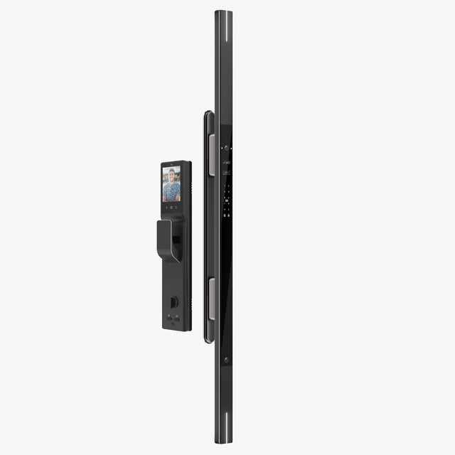 Auslock D109 smart door lock with face recognition pull bar