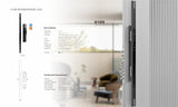 Auslock D109 smart pull bar lock display