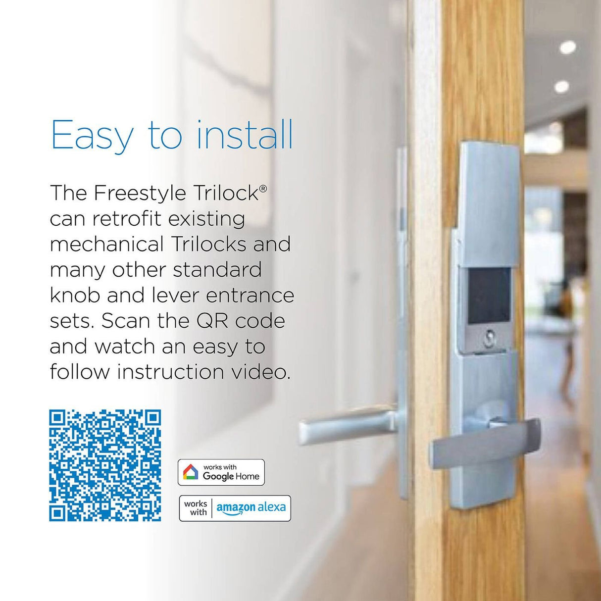 keyless front door lock