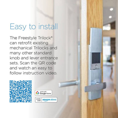 Gainsborough Freestyle Smart Wi-Fi Trilock