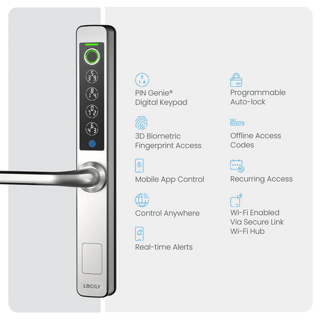 Lockly Guard Athena for Narrow Frame Doors