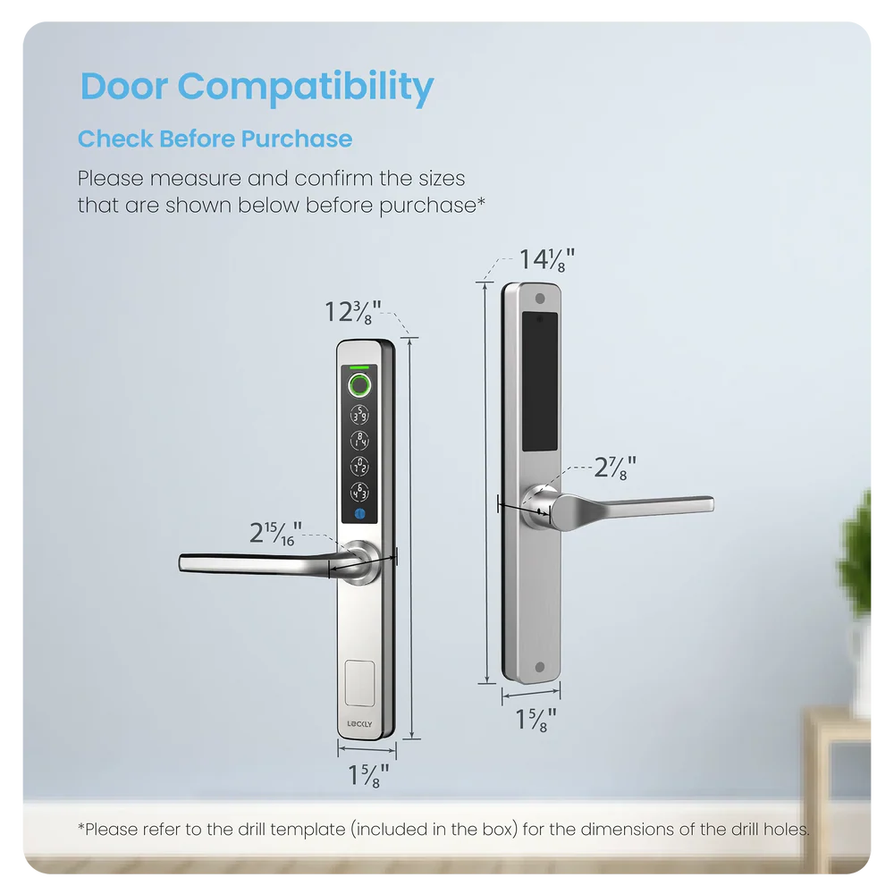 Lockly Guard Athena for Narrow Frame Doors