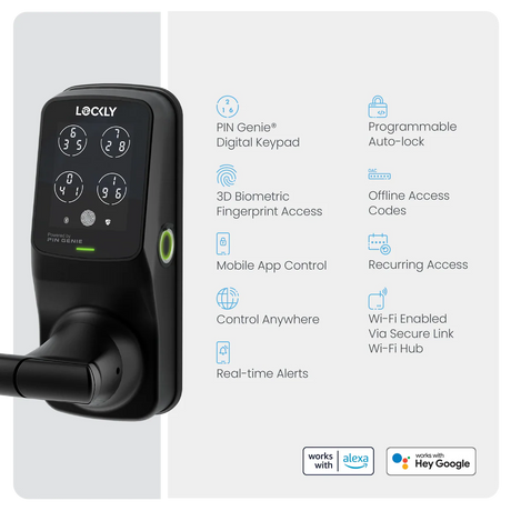 Lockly Secure Pro Smart Lock Latch