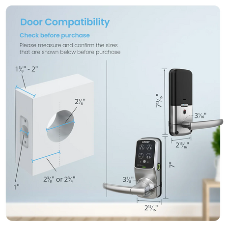 Lockly Secure Pro Smart Lock Latch