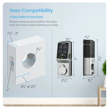 Lockly Secure Plus Smart Lock Deadbolt