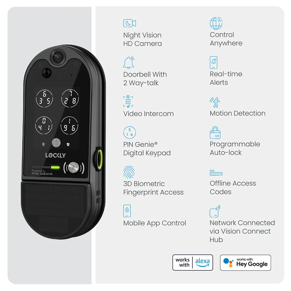 Lockly Vision Elite Smart Lock