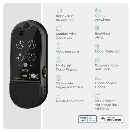 Lockly Vision Elite Smart Lock