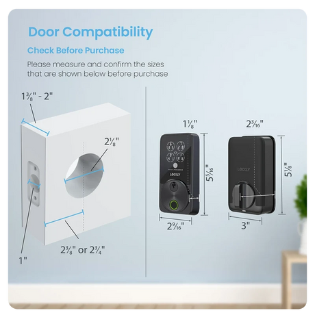 Lockly Secure Pro Zeno Series Fingerprint Smart Lock