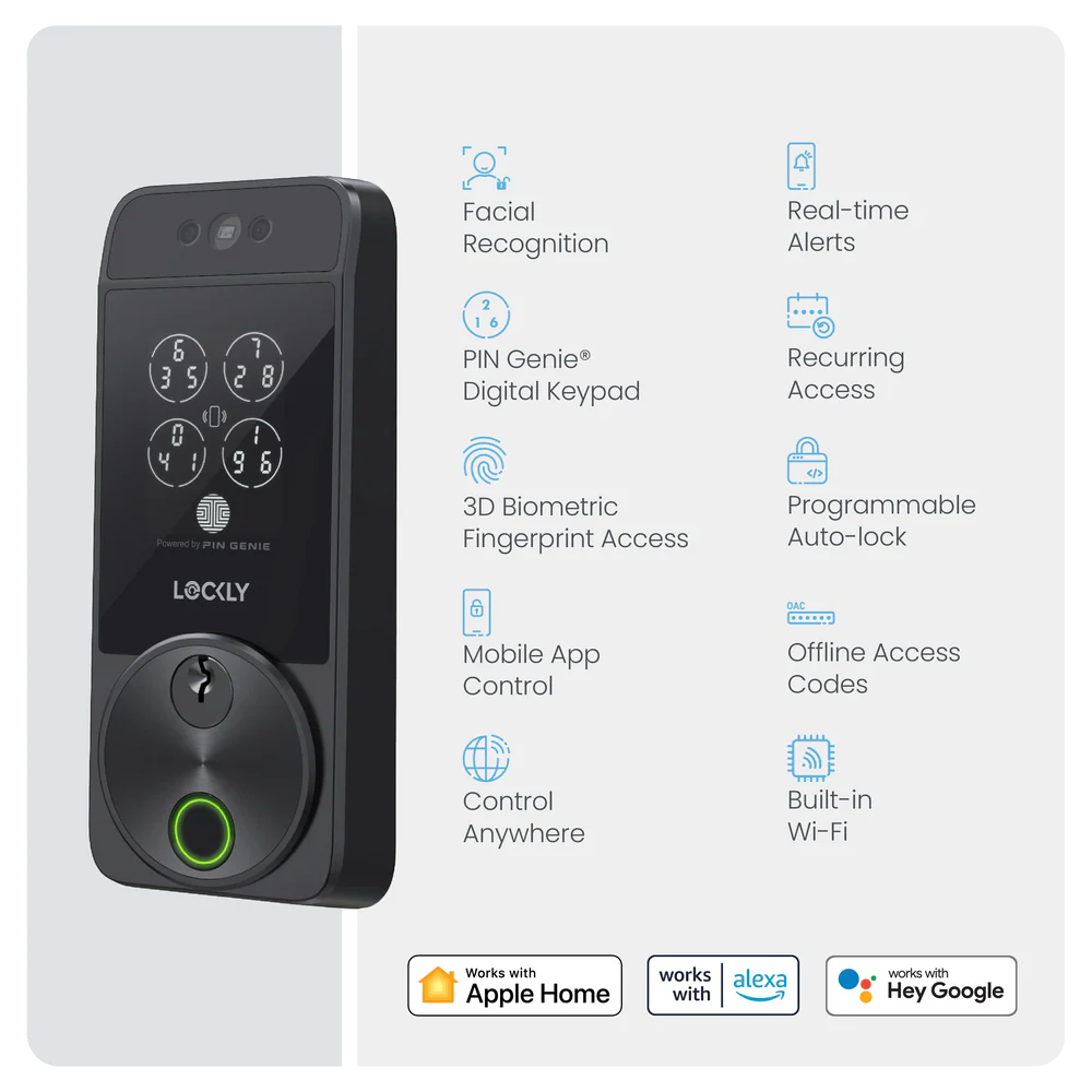 Lockly Visage Zeno Smart Lock