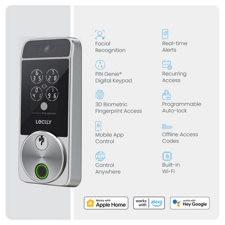 Lockly Visage Zeno Smart Lock