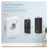 Lockly Vision Zeno Smart Lock | 2K Video Doorbell + Apple Home Key Australia