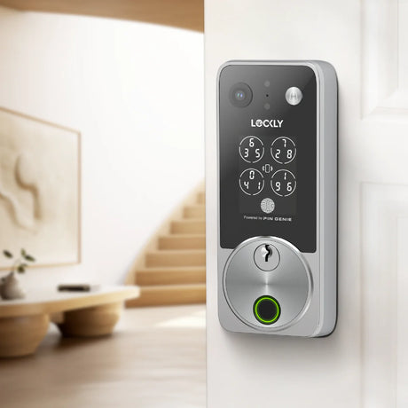 Lockly Vision Zeno Smart Lock | 2K Video Doorbell + Apple Home Key Australia
