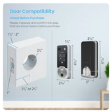 Lockly Vision Zeno Smart Lock | 2K Video Doorbell + Apple Home Key Australia