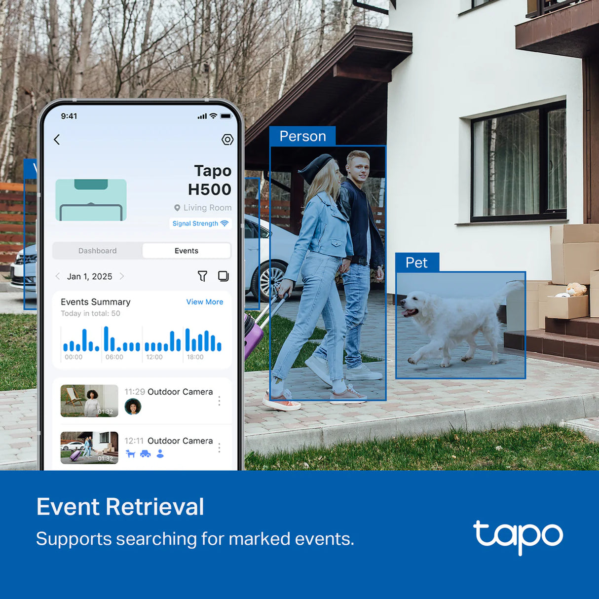 TP-Link Tapo H500 Smart HomeBase Central Hub