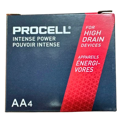 Procell Intense PX1500 AA Batteries – 4 Pack