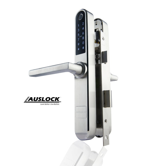 slim smart door lock