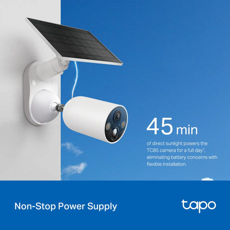 TP-Link Tapo TC85 KIT Solar-Powered Outdoor Security Camera Kit
