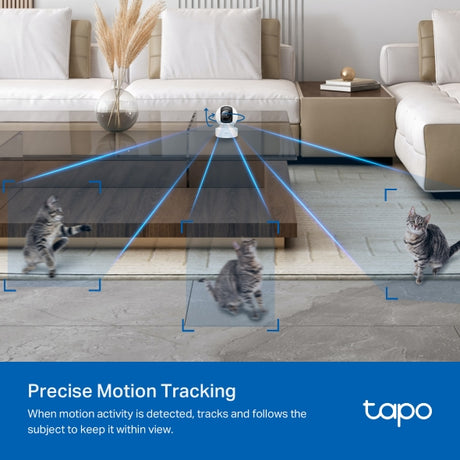 TP-Link Tapo C222 Pan/Tilt AI Home Security Wi-Fi Camera