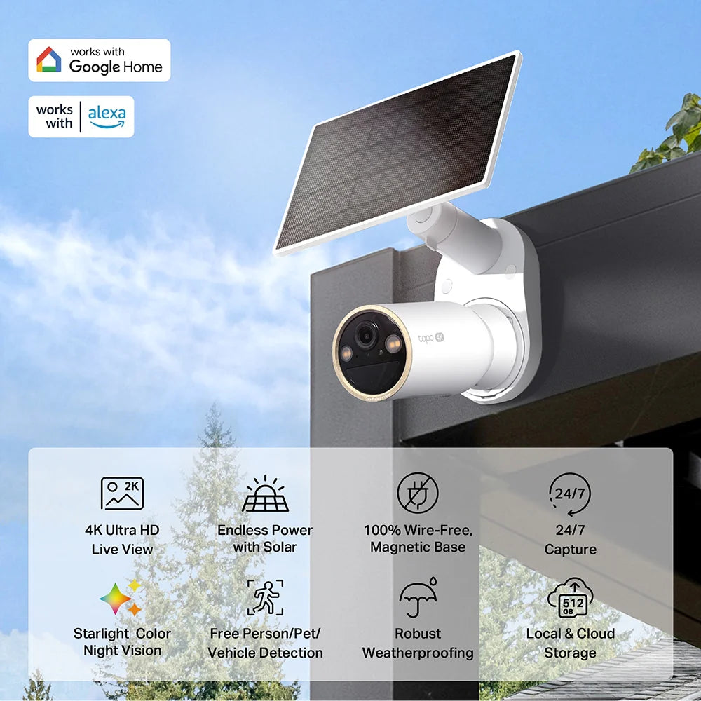 Tapo Full-Coverage Security Bundle with Smart Lock, Doorbell & Indoor Camera