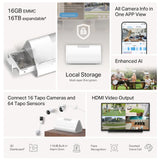 Tapo Full-Coverage Security Bundle with Smart Lock, Doorbell & Indoor Camera