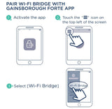 Gainsborough Forte Wi-Fi Bridge – White