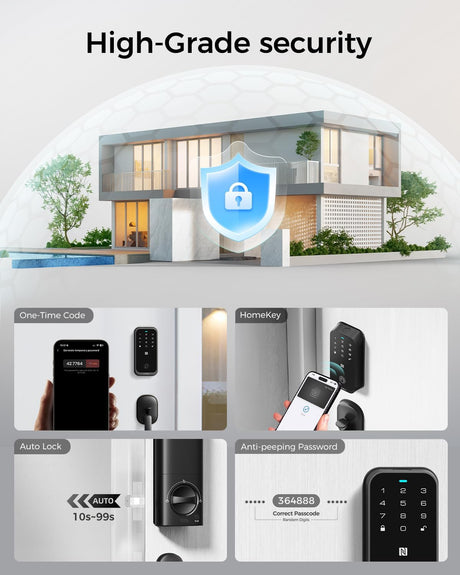 HK01W - LNDU HomeKit Smart Deadbolt WI-FI Version