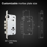Auslock Push-Pull Lock - Face Recognition Space Alloy Edition A519