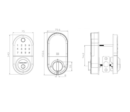 smart door lock australia